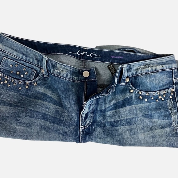 INC International Concepts Denim Shorts - Picture 2 of 10